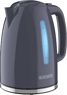 1.7L Cordless Electric Kettle with Water Window and Auto Shutoff
