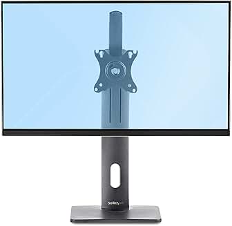 Height Adjustable Single Monitor Stand for 32" Displays
