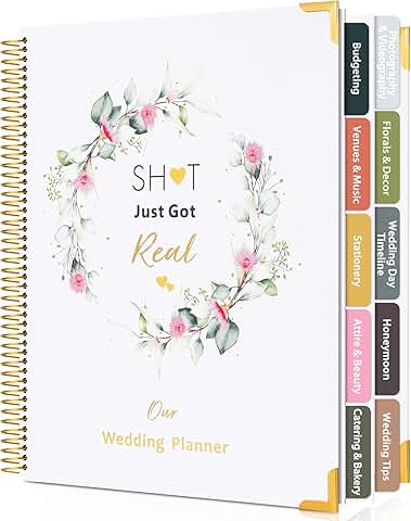 Wedding Planning Book with Checklists and Calendars
