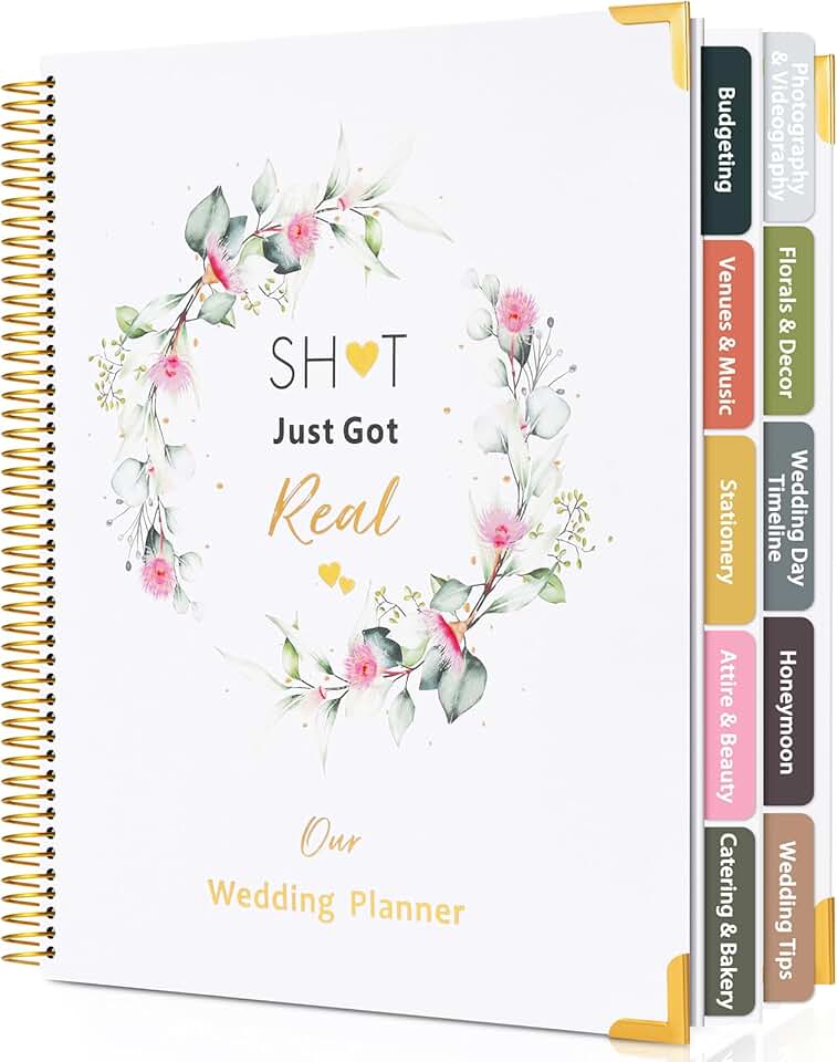 Wedding Planning Book with Checklists and Calendars