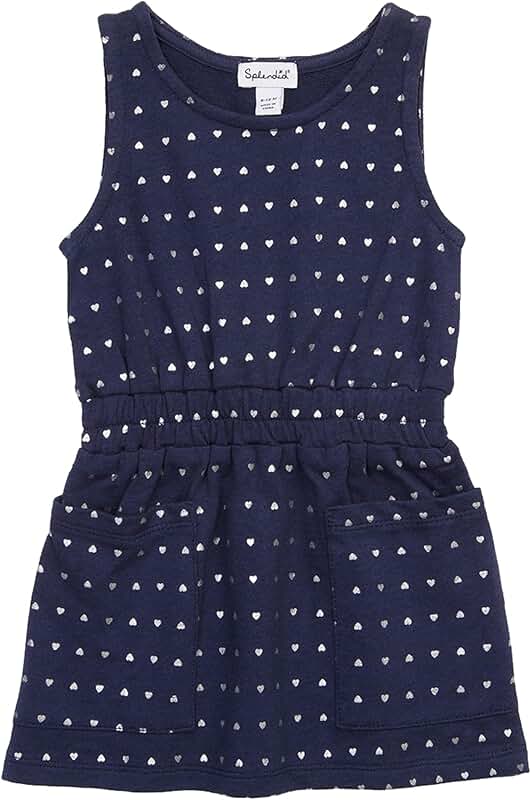Baby and Toddler Shine Bright Dress in Navy, Size 5