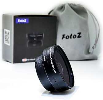 Mini 0.75x Wide Angle Lens with Macro for Sony Cameras