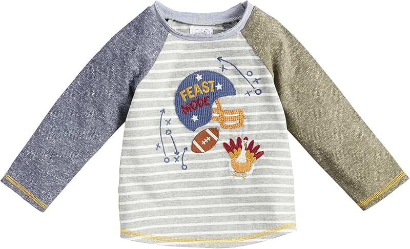 Baby Boy Thanksgiving Long Sleeve Shirt
