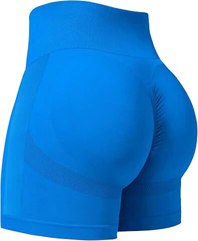 Women's 5-inch Scrunch Butt Lifting High Waist Shorts