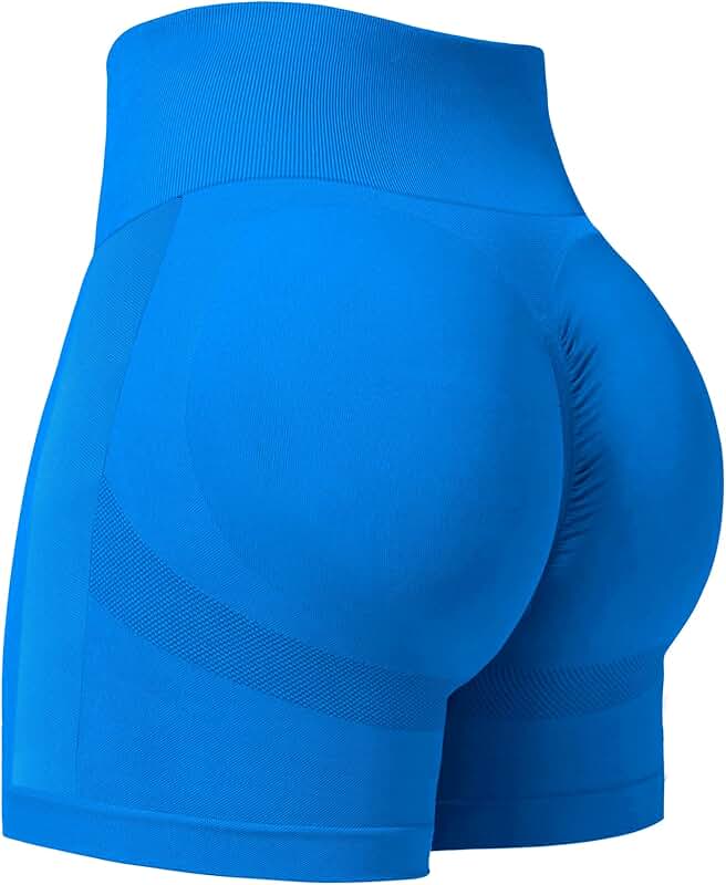 Women's 5-inch Scrunch Butt Lifting High Waist Shorts