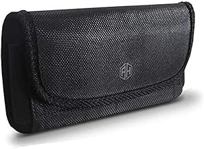 Military Grade Nylon Cell Phone Pouch with Belt Clip