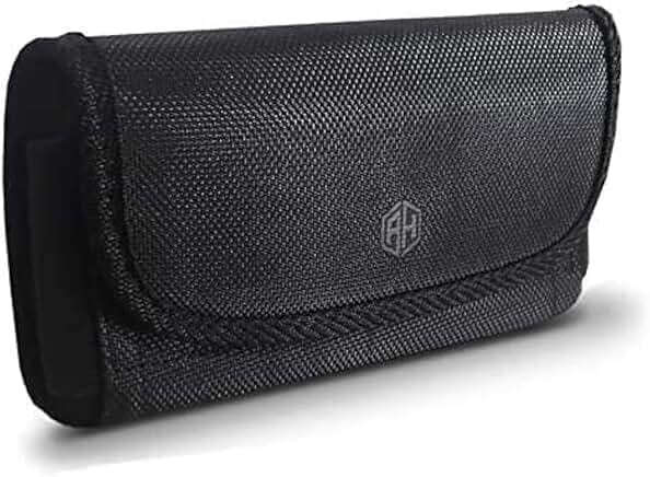 Military Grade Nylon Cell Phone Pouch with Belt Clip
