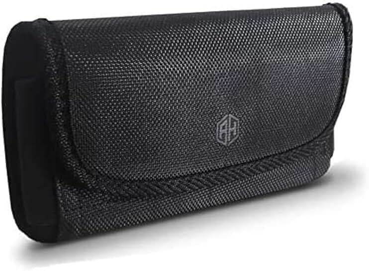 Military Grade Nylon Cell Phone Pouch with Belt Clip