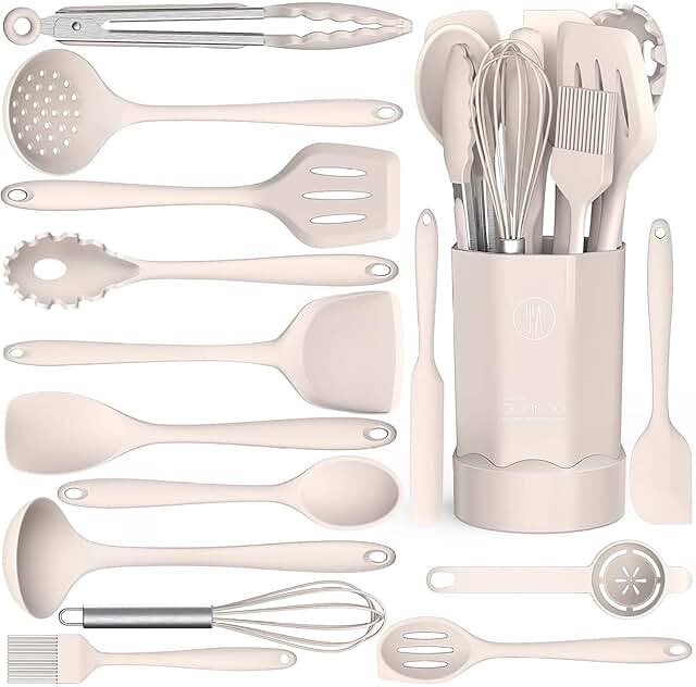 14-Piece Silicone Cooking Utensil Set
