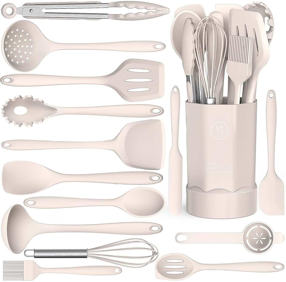 14-Piece Silicone Cooking Utensil Set