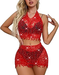 Naughty Fishnet Lingerie Set for Women