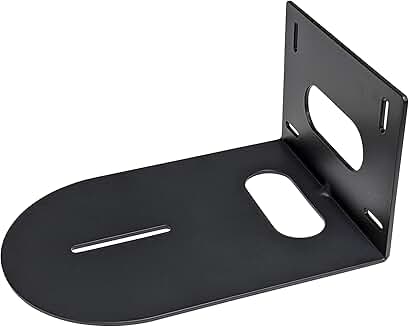 Small black wall mount for PTZ cameras