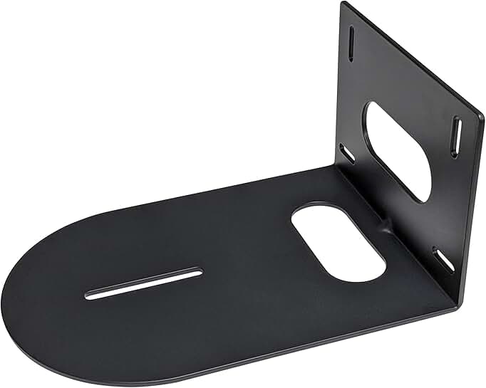 Small black wall mount for PTZ cameras