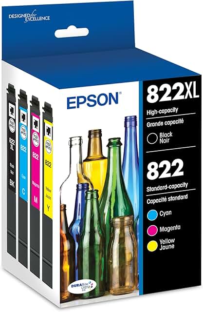 High Capacity Black and Color Ink Cartridge Pack