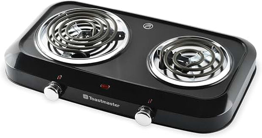 Double Coil Burner with Variable Heat Control
