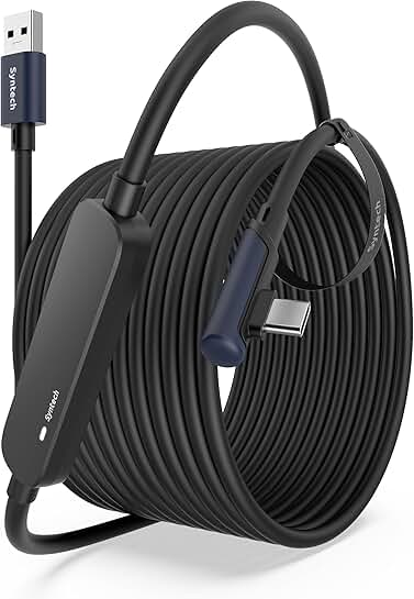 26 ft USB 3.0 to USB C VR Link Cable with Signal Booster
