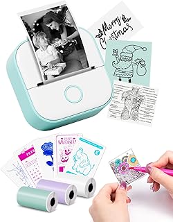 Mini Portable Thermal Sticker Printer for Notes and DIY