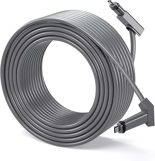 75FT Waterproof Satellite Cable with End Caps