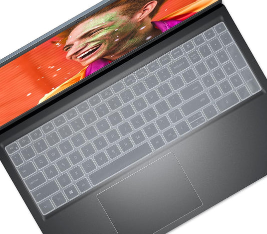 Clear keyboard cover for 16 and 15 series laptops