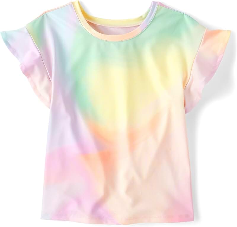 Baby Girls' and Toddler Athletic Short Sleeve Shirt