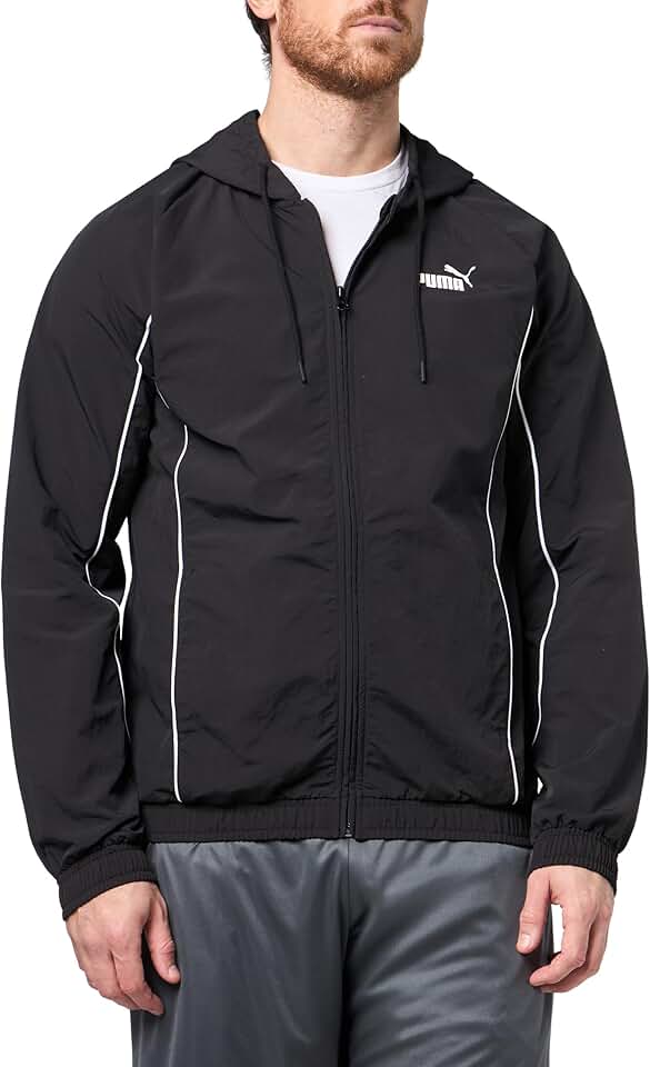 Men's Sport Hooded Woven Jacket