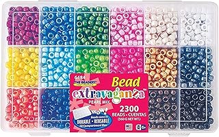 Pearl Mix Bead Box with 2300 Beads