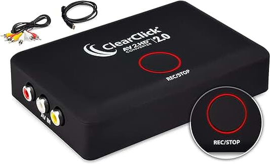 AV to HDMI Converter and Recorder for Video Devices