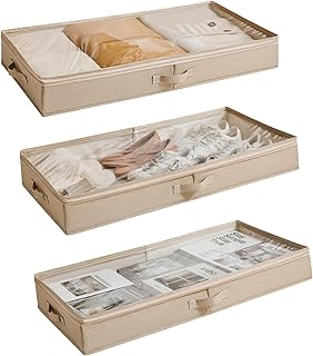 Three Large Under Bed Storage Bins