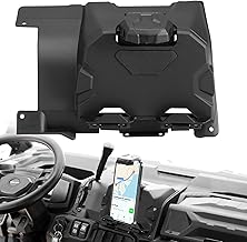Electronic Device Holder with Storage for Can-Am Defender