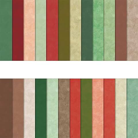 Winter Patterned Scrapbook Paper, 24 Sheets, 12x12 Inches