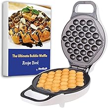 Egg Waffle Maker with Bonus Recipe Ebook