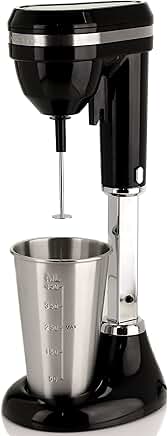 Vertical Drink Mixer with 15.2 oz Stainless Steel Cup
