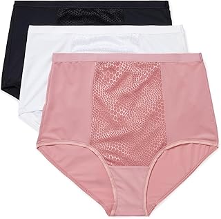 Women's Tummy-Smoothing Microfiber Briefs, 3-Pack