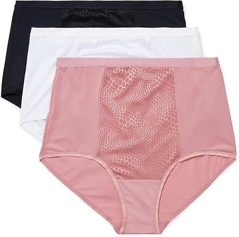 Women's Tummy-Smoothing Microfiber Briefs, 3-Pack
