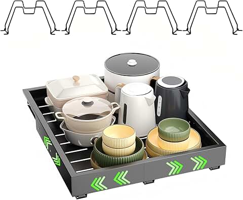 Heavy Duty Expandable Kitchen Cabinet Organizer