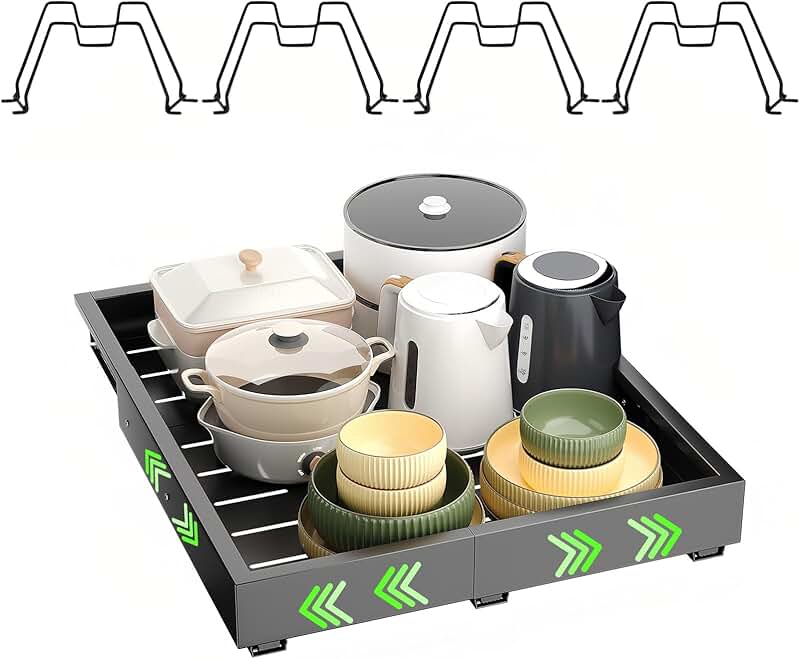 Heavy Duty Expandable Kitchen Cabinet Organizer
