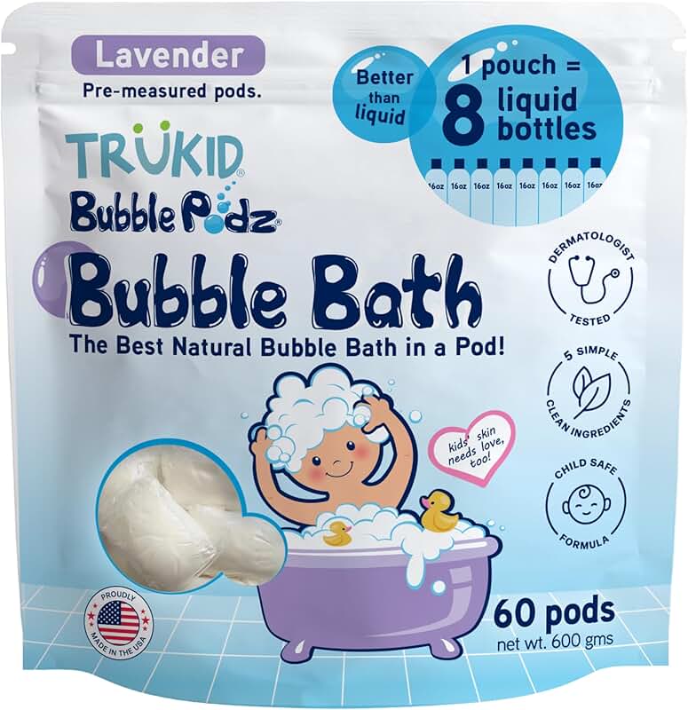 Gentle Lavender Bubble Bath for Kids and Babies