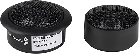 Pair of 1-inch soft dome neodymium car tweeters