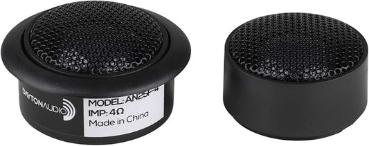 Pair of 1-inch soft dome neodymium car tweeters