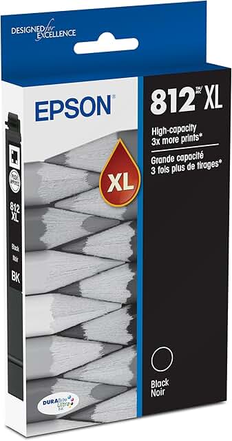High Capacity Black Ink Cartridge for WorkForce Printers