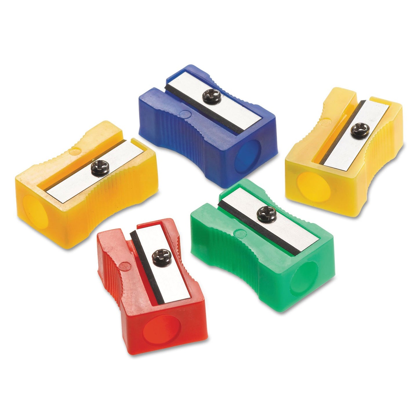 Pack of 24 Single-Hole Pencil Sharpeners