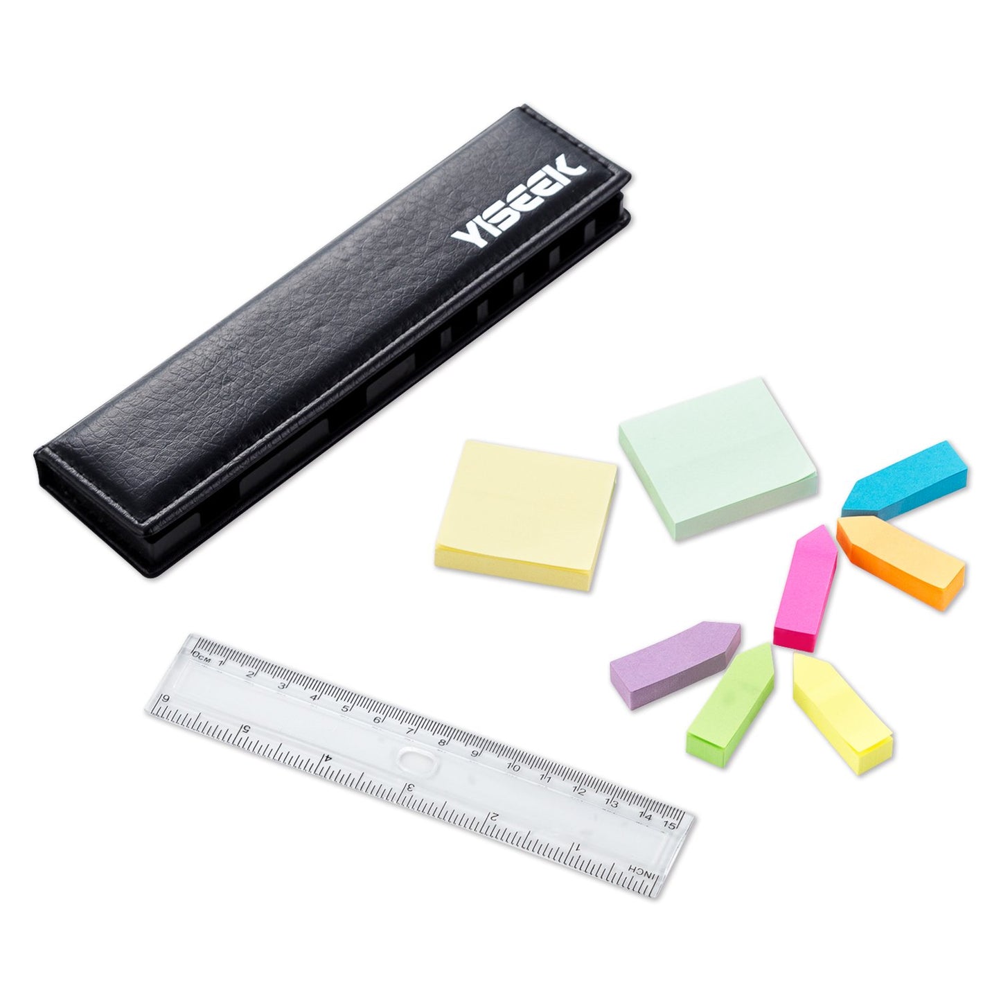 Set of 640 Sticky Notes, Index Tabs, and Organizer