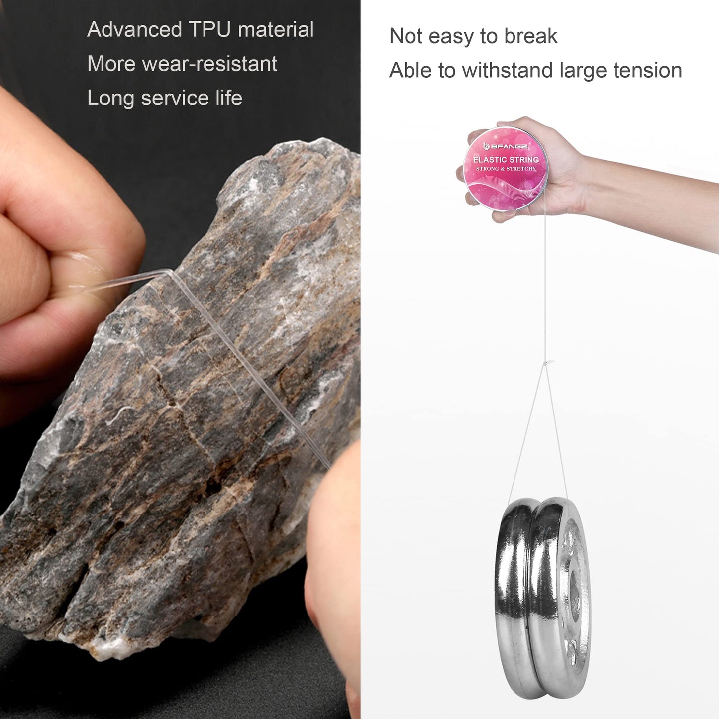 Elastic Bead String for Jewelry Making and Bracelets