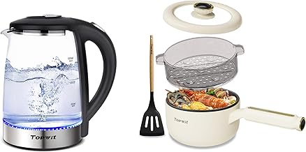 Electric Kettle and Cooker with Steamer