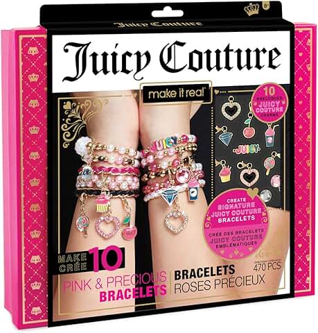 Pink and Precious DIY Charm Bracelet Kit for Girls