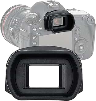 Ergonomic Long Camera Eye Cup with Soft Silicone