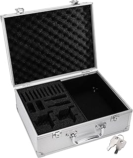 Tattoo Equipment Storage Case with Lock and Sponge