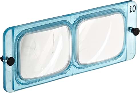 Replacement Lens Plate for OptiVISOR, 2X Magnification