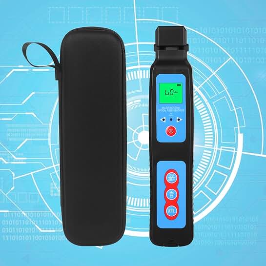 Optical Fiber Identifier with VFL and Power Meter