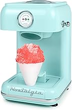 Retro Snow Cone Shaved Ice Machine with Cup